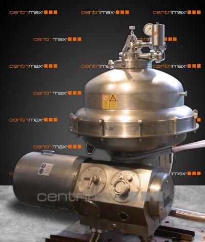 SRPX 417 HGV-14  Self-cleaning Disc stack Centrifuges - Original may differ under certain circumstances.