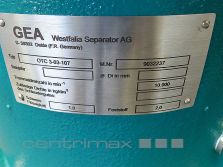OTC 3-03-107 GEA Westfalia Separator Solid-wall Disc stack Centrifuges - Original may differ under certain circumstances.