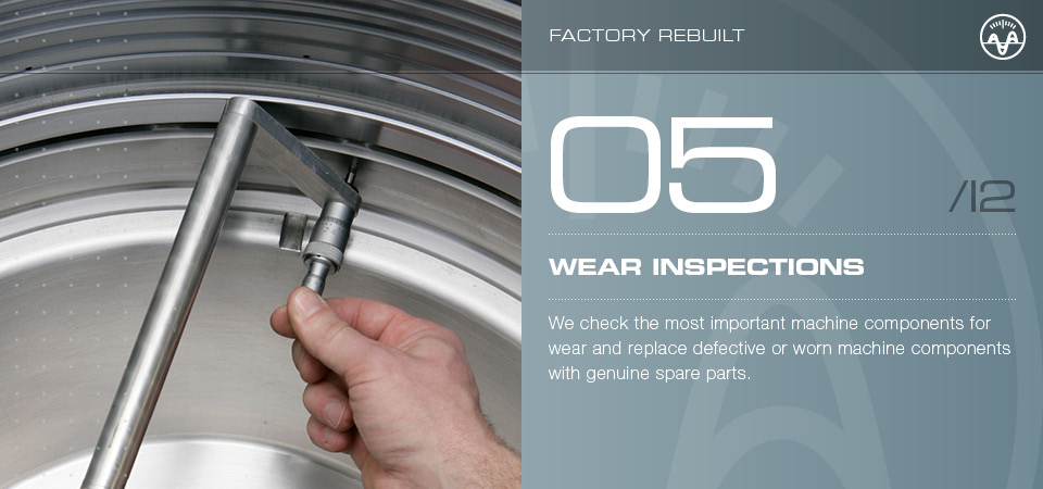 Wear inspections