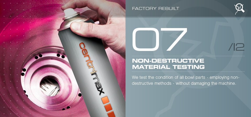 Non-destructive material testing
