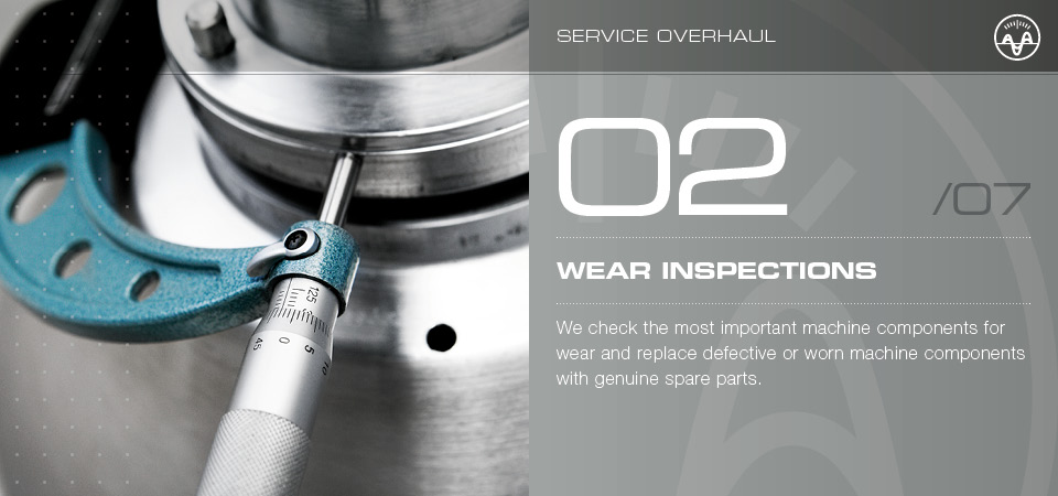 Wear inspections